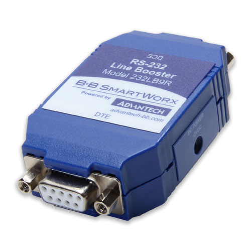 Serial Repeater, RS-232 DB9 M/F, 8 lines